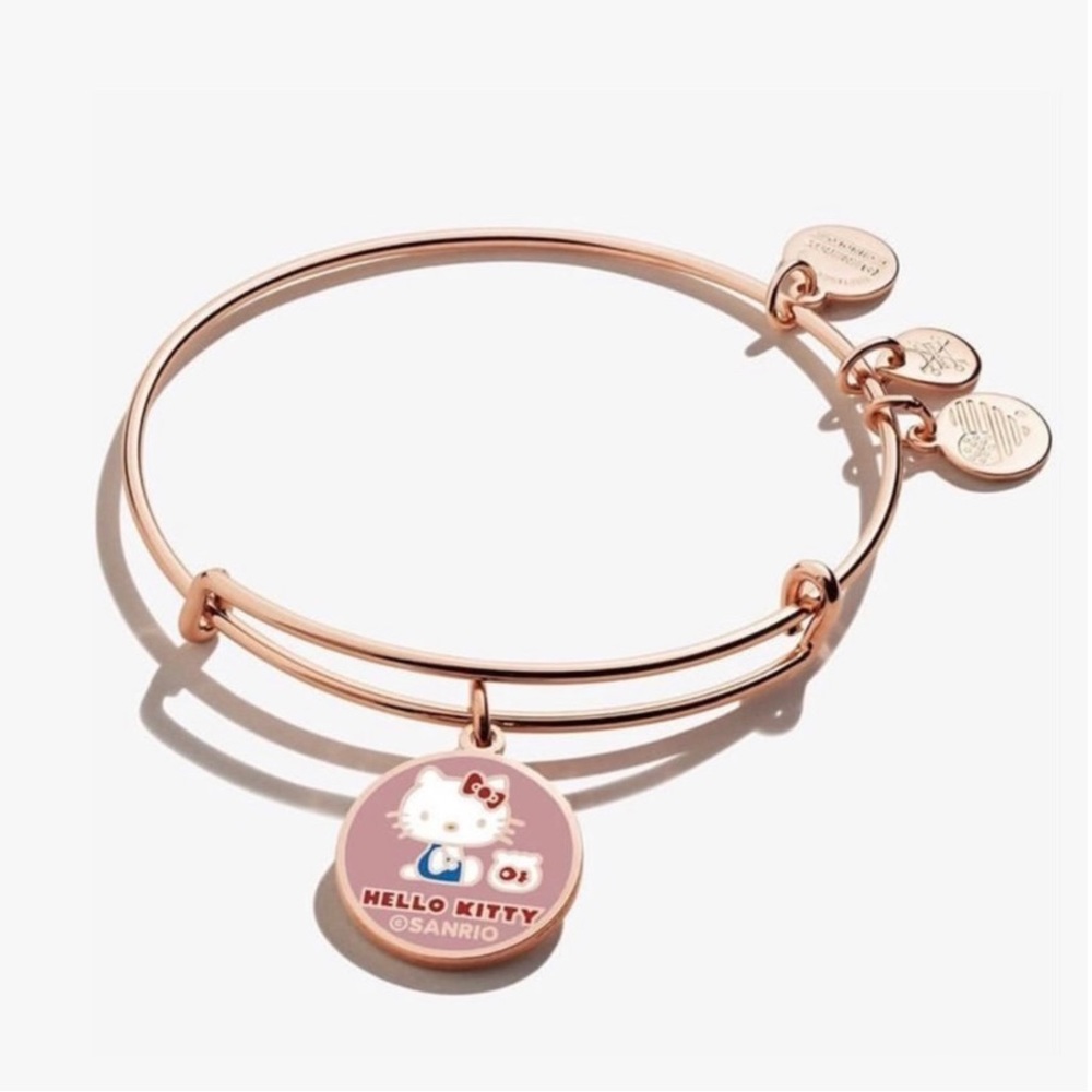 ALEX AND ANI Hello Kitty Duo Charm Bangle.